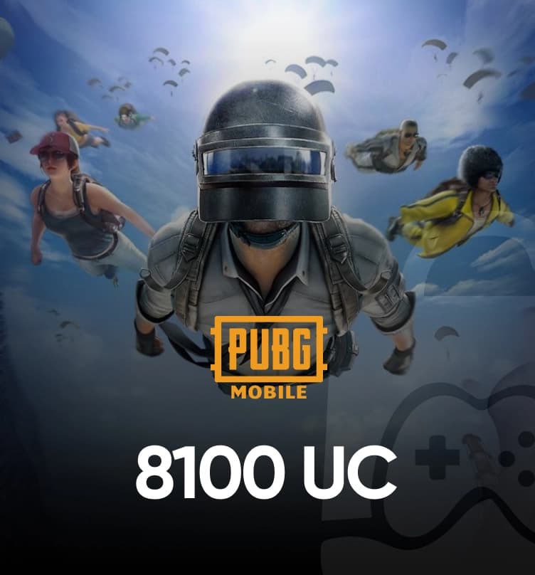 PUBG Mobile 8100 UC E-Pin